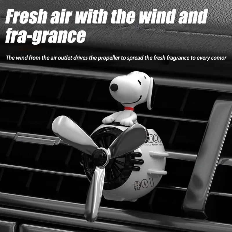 Kawaii Pilot Snoopy Car Aromat - Fragrance Perfume Car review and price
