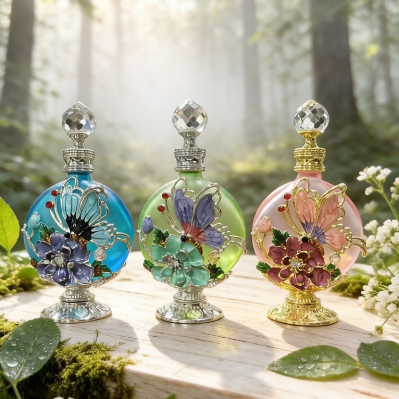 4pcs Empty Perfume Bottle Enam - Perfume Fragrance Lotion review and price