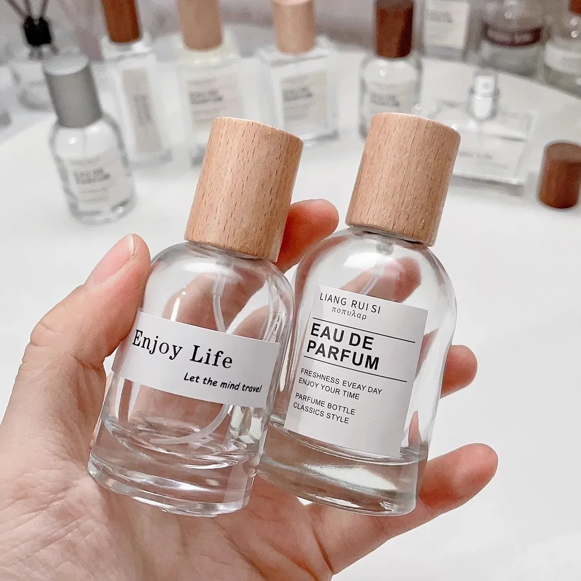 30/50ML Glass Perfume Bottle S - Perfume Fragrance World Qahwa review and price